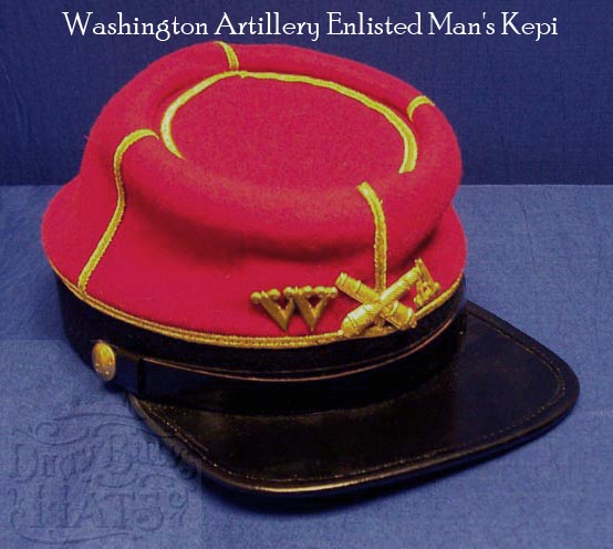 Washington Artillery Enlisted Man's Kepi