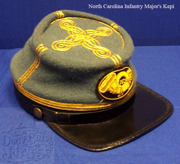 North Carolina Infantry Major's Kepi