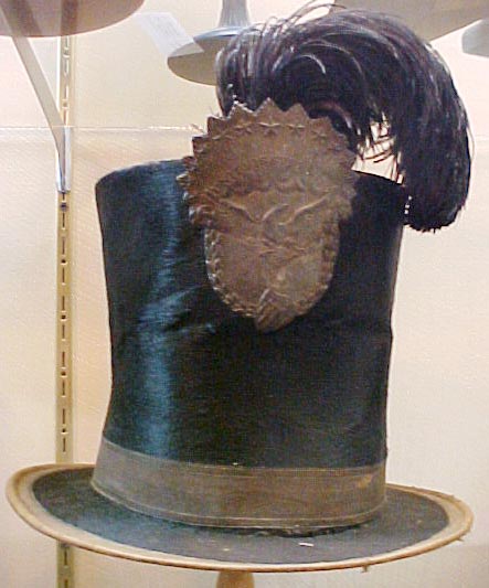 original Militia Top Hat with Plume